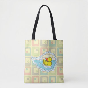 Chaucer the Rubber Duck All-Over-Print Bag
