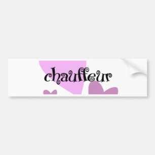 Chauffeur Bumper Sticker