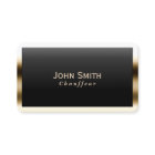 Chauffeur Driver Royal Gold Border