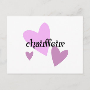 Chauffeur Postcard
