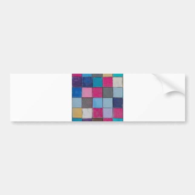 chaulk colours bumper sticker (Front)