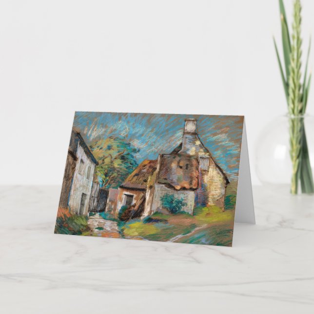 Chaumières | Armand Guillaumin Card (Front)