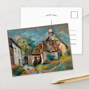 Chaumières   Armand Guillaumin Postcard