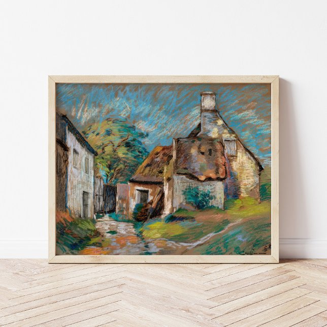 Chaumières | Armand Guillaumin Poster (Creator Uploaded)