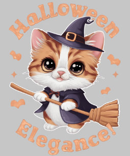 Chausie Cat’s Enchanting Halloween Look