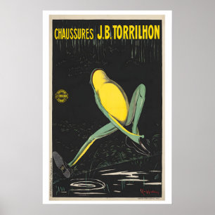 Chaussures J.B. Torrilhon Vintage Advertising Poster