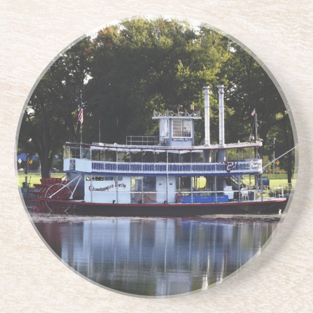 Chautauqua Belle on Lake Chautauqua Coaster (Front)