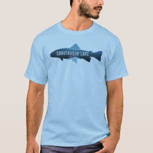 Chautauqua Lake New York Fish T-Shirt
