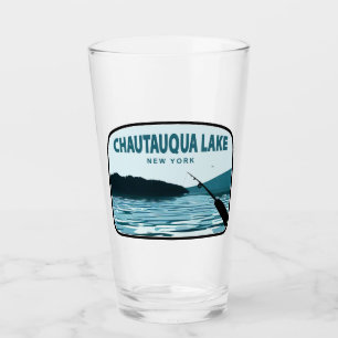 Chautauqua Lake New York Fishing Rod Glass