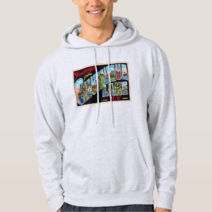 Chautauqua Lake New York NY Large Letter Postcard Hoodie