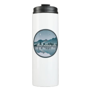 Chautauqua Lake New York Reflection Thermal Tumbler