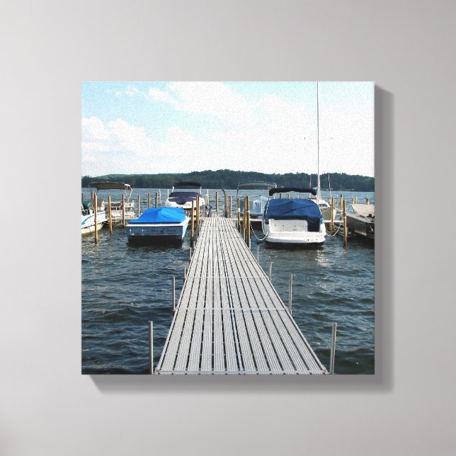 Chautauqua Lake, New York Wrapped Canvas (Front)
