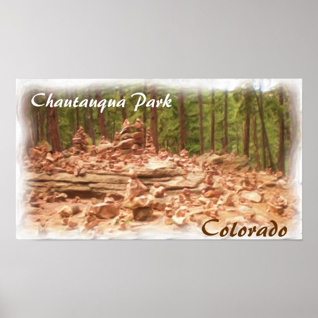 Chautauqua Park Colorado poster (Front)