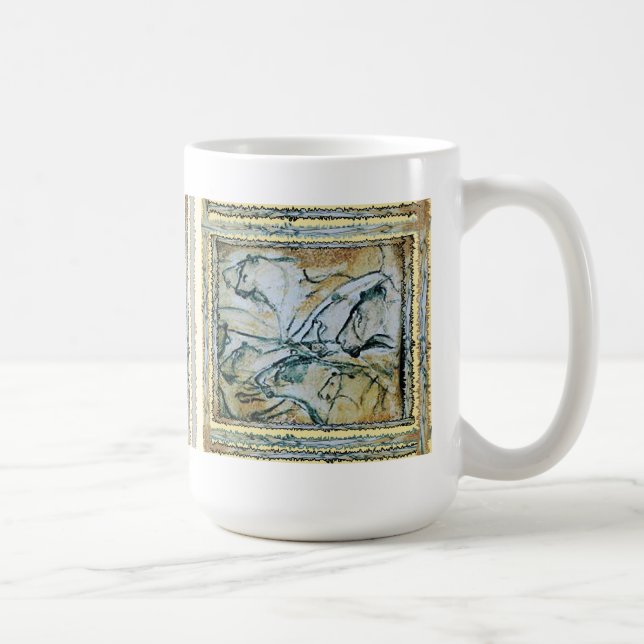 Chauvet Cave Lions Coffee Mug (Right)