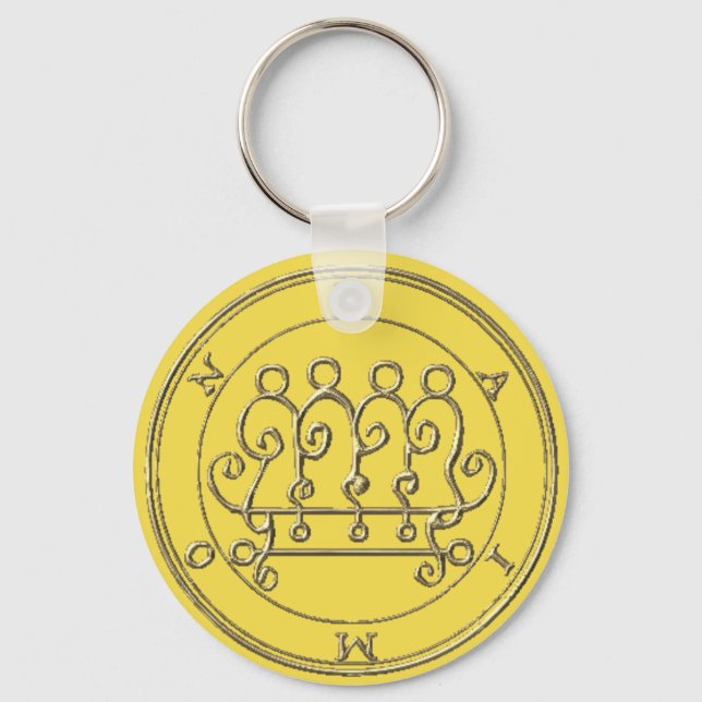 Chaveiro Básico Paimon Goétia Key Ring (Front)