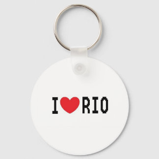 Chaveiro I Love Rio Key Ring