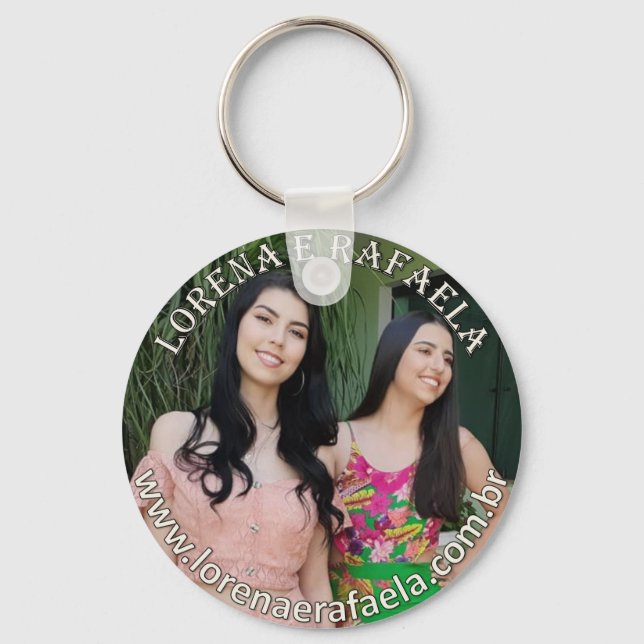 Chaveiro Lorena e Rafaela 02 Key Ring (Front)