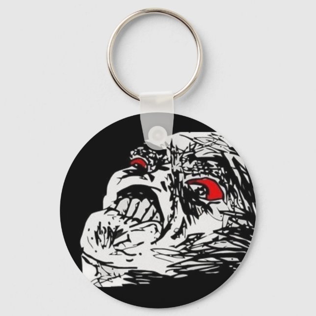 Chaveiro Meme Preto Key Ring (Front)