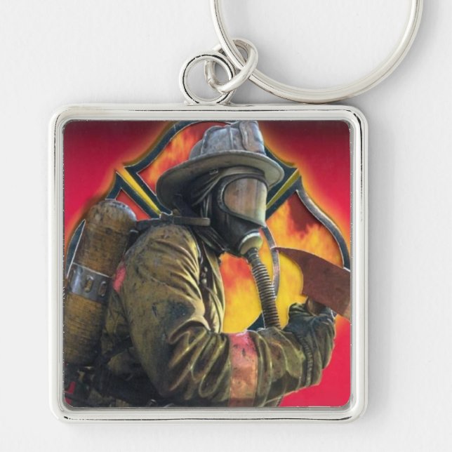 Chaveiro premium Fireman Key Ring (Front)