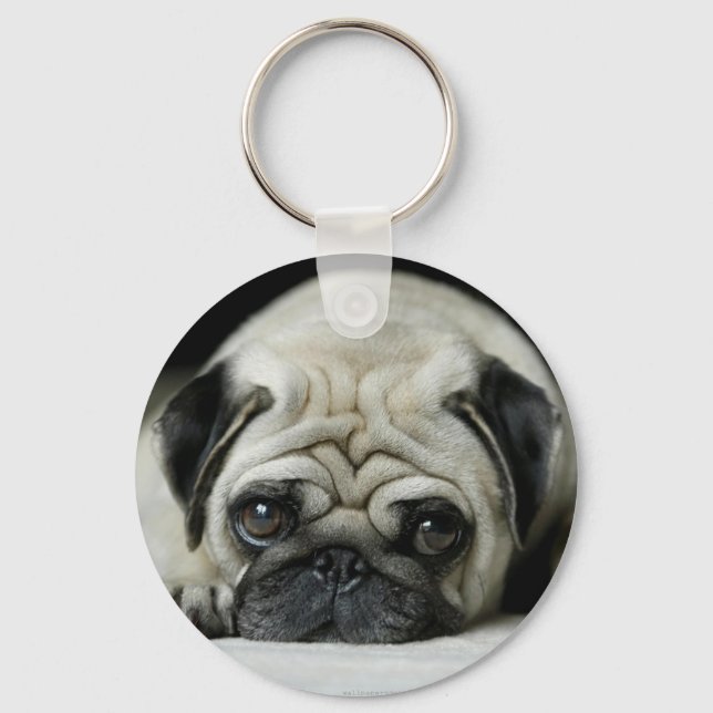 Chaveiro Pug Key Ring (Front)