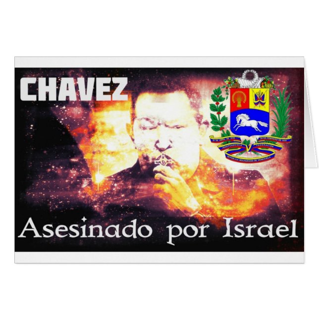 Chavez Asesinado por Israel (Front Horizontal)