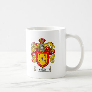 CHAVEZ FAMILY CREST -  CHAVEZ COAT OF ARMS COFFEE MUG