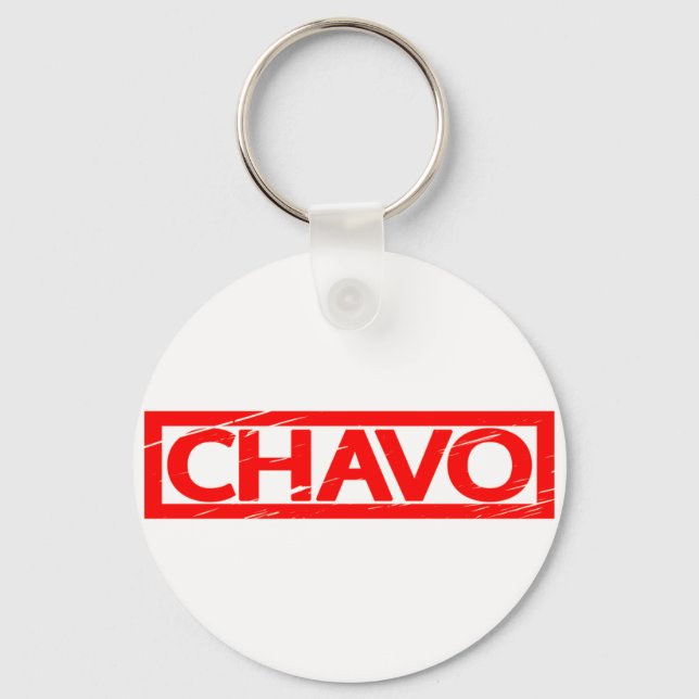 Chavo Stamp Key Ring (Front)