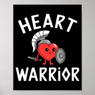 Chd Awareness Heart Disease Mom Warrior Support Su Poster