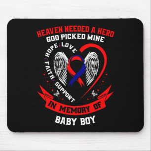 Chd Heart Disease Awareness In Memory Of Son By Mouse Mat