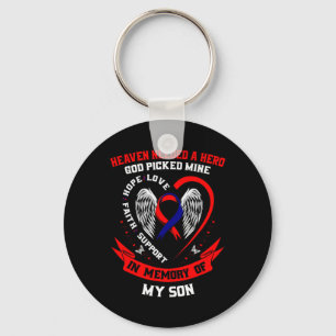Chd Heart Disease Awareness In Memory Of Son Mum D Key Ring