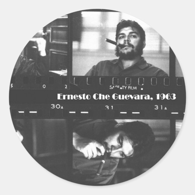 Che33mm Classic Round Sticker (Front)