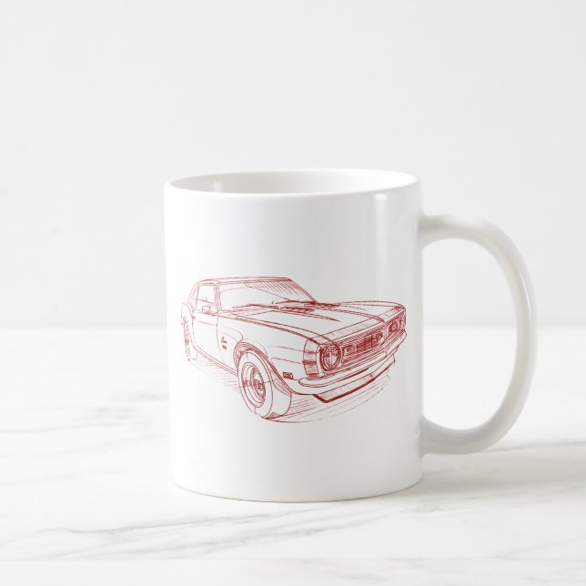 Che Camaro SS 1968 Coffee Mug (Right)