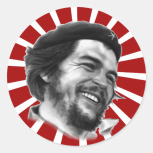 Che Guevara Classic Round Sticker