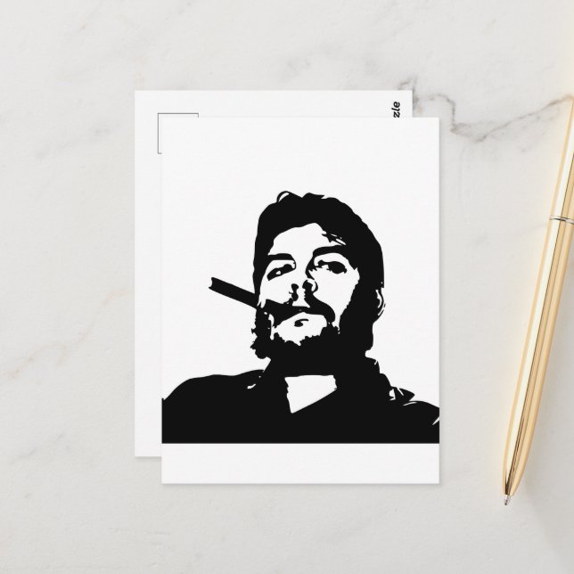 Che Guevara, Comandante, Revolution, Cuba, Havana Postcard (Front/Back In Situ)