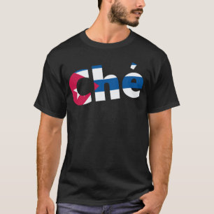 Che Guevara Cuban flag T-Shirt