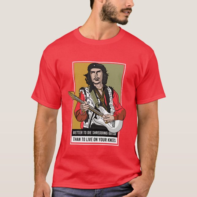 Che Guevara Hendrix T-Shirt (Front)