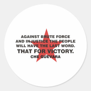 Che Guevara Products! Classic Round Sticker