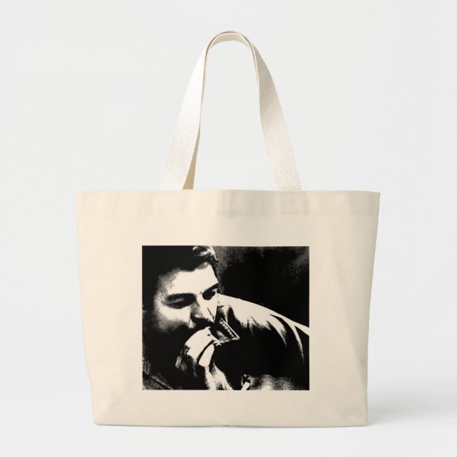 Che Guevara Products & Designs! Large Tote Bag (Front)