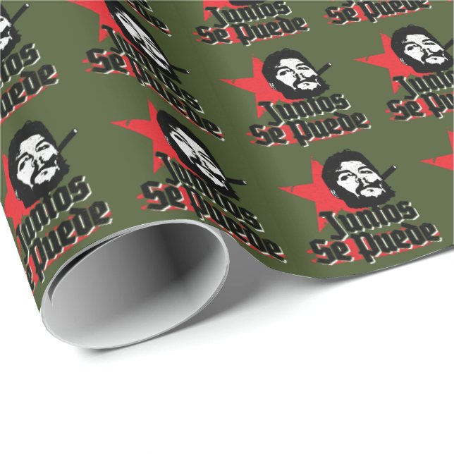 Che Guevara Revolutionary Quote Juntos Se Puede Wrapping Paper (Roll Corner)