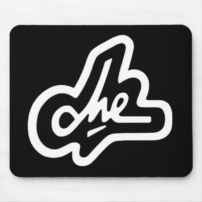 Che Guevara Signature PC Mouse Mat (Front)