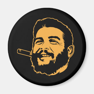 Che Guevara with Cigar Portrait Magnet