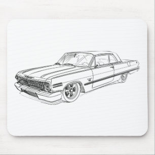 Che Impala 1963 Mouse Mat