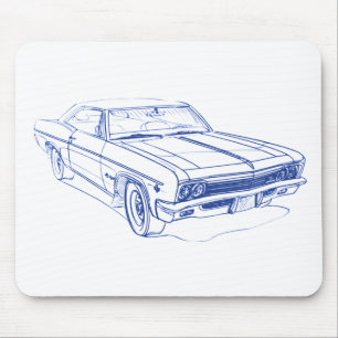 Che Impala 1969 Mouse Mat