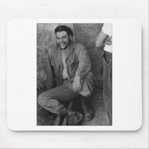 Che laughing mouse mat