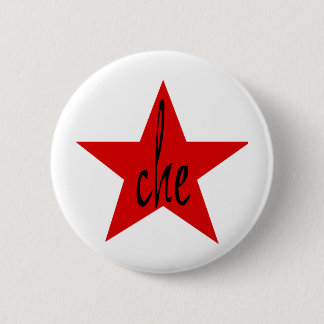 Che Red Star! 6 Cm Round Badge