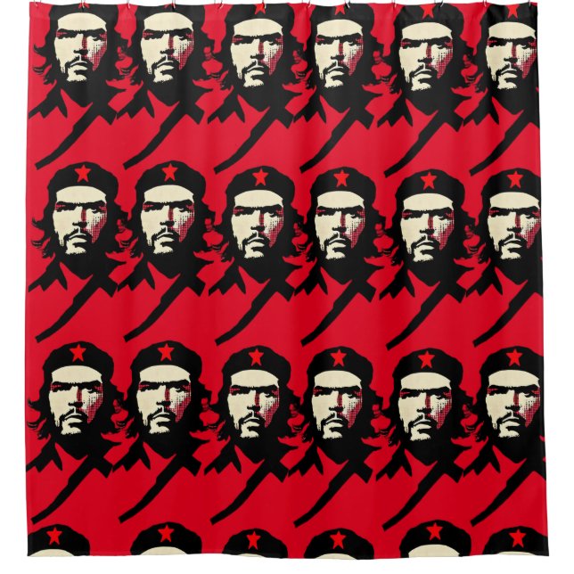 Che Revolution Is Over  Shower Curtain (Front)