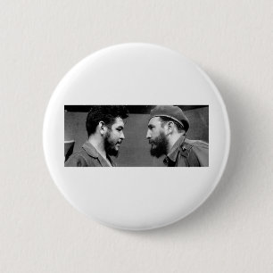 Che-y-Fidel 6 Cm Round Badge