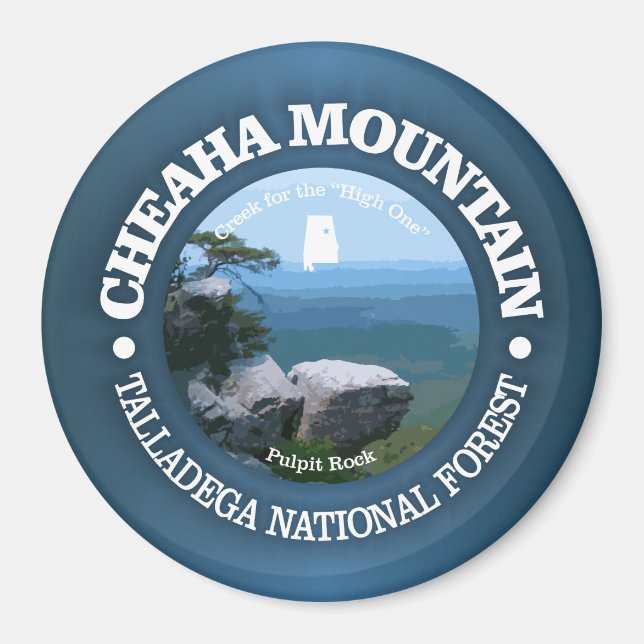 Cheaha Mountain Magnet (Front)