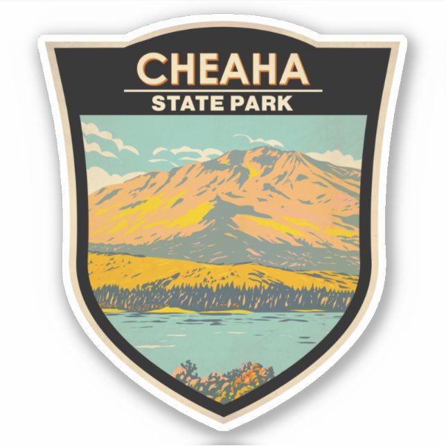 Cheaha State Park Alabama Badge (Front)
