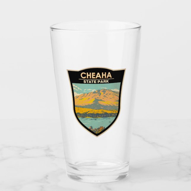 Cheaha State Park Alabama Badge  Glass (Front)